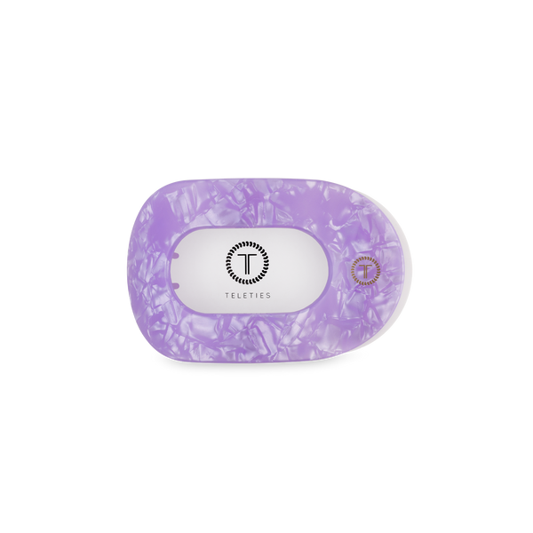 Flat Round Hair Clip | Small | Lavender Mist