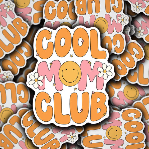 Vinyl Decal Cool Mom Club