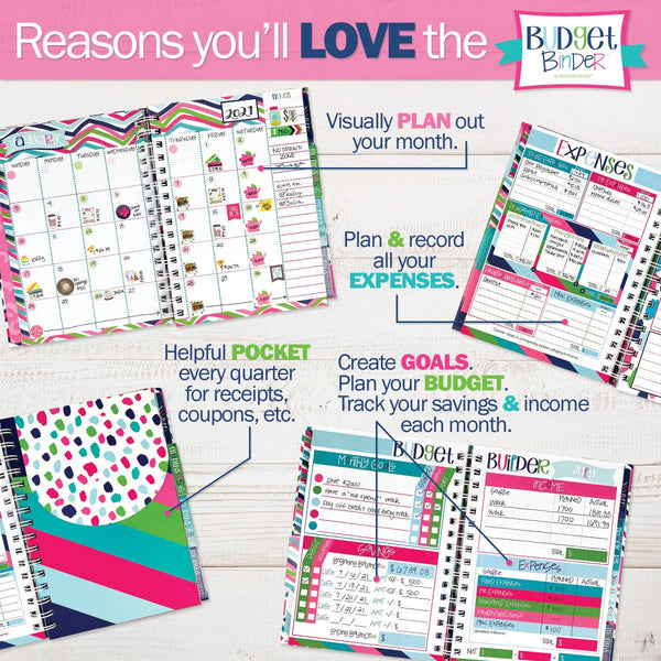 Budget Binder™ Bill Tracker Financial Planner Dots