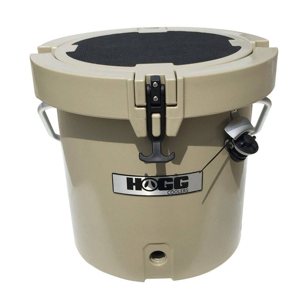20QT ROUND HOGG COOLERS: WHITE