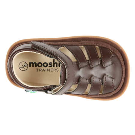 Fisher Sandal – Toddler Squeaky Shoes: Chocolate