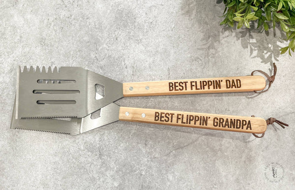 Best Flippin' Dad Spatula | Best Flippin' Grandpa Spatula: Best Flippin' Grandpa