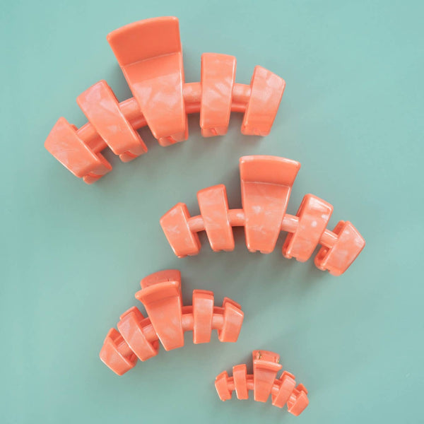 Classic Hair Clip | Small | Dreamsicle