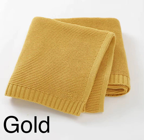 Nap Time Cotton Blanket - ORIGINAL Baby Quilt Blanket : Cream