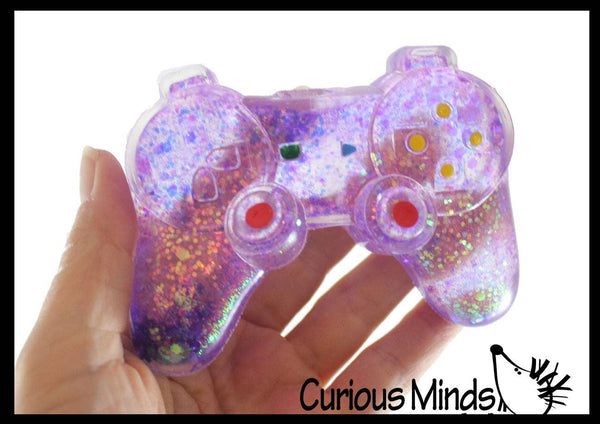 Large 4" Video Game Controller Shaped Ball -Thick Glue/Gel