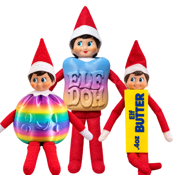 Elf Dumpling Outfit - Elf on the Shelf  Viral Trendy Rainbow
