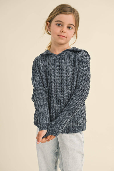 LONG SLEEVE PULL OVER- CHENILLE