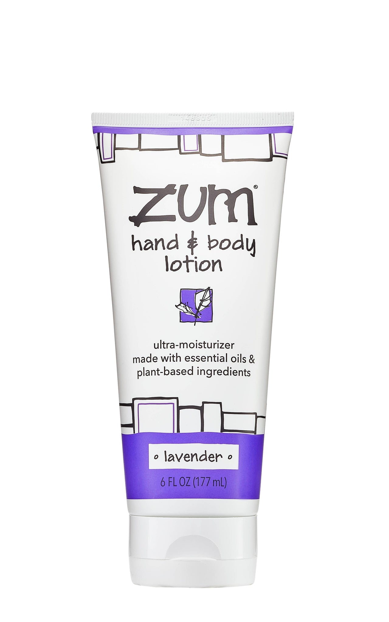 Zum Hand & Body Lotion - Lavender: 6 fz