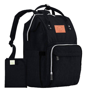 Original Diaper Bag Backpack (Trendy Black)
